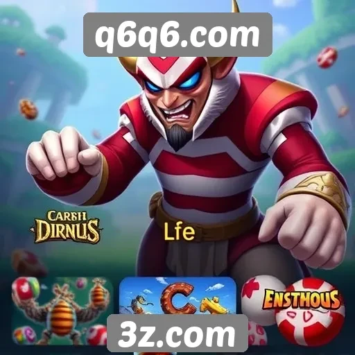 Comparação de jogos disponíveis no q6q6.com com concorrentes